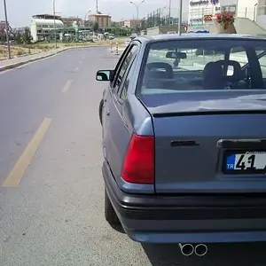 Çift çıkış + düz boru